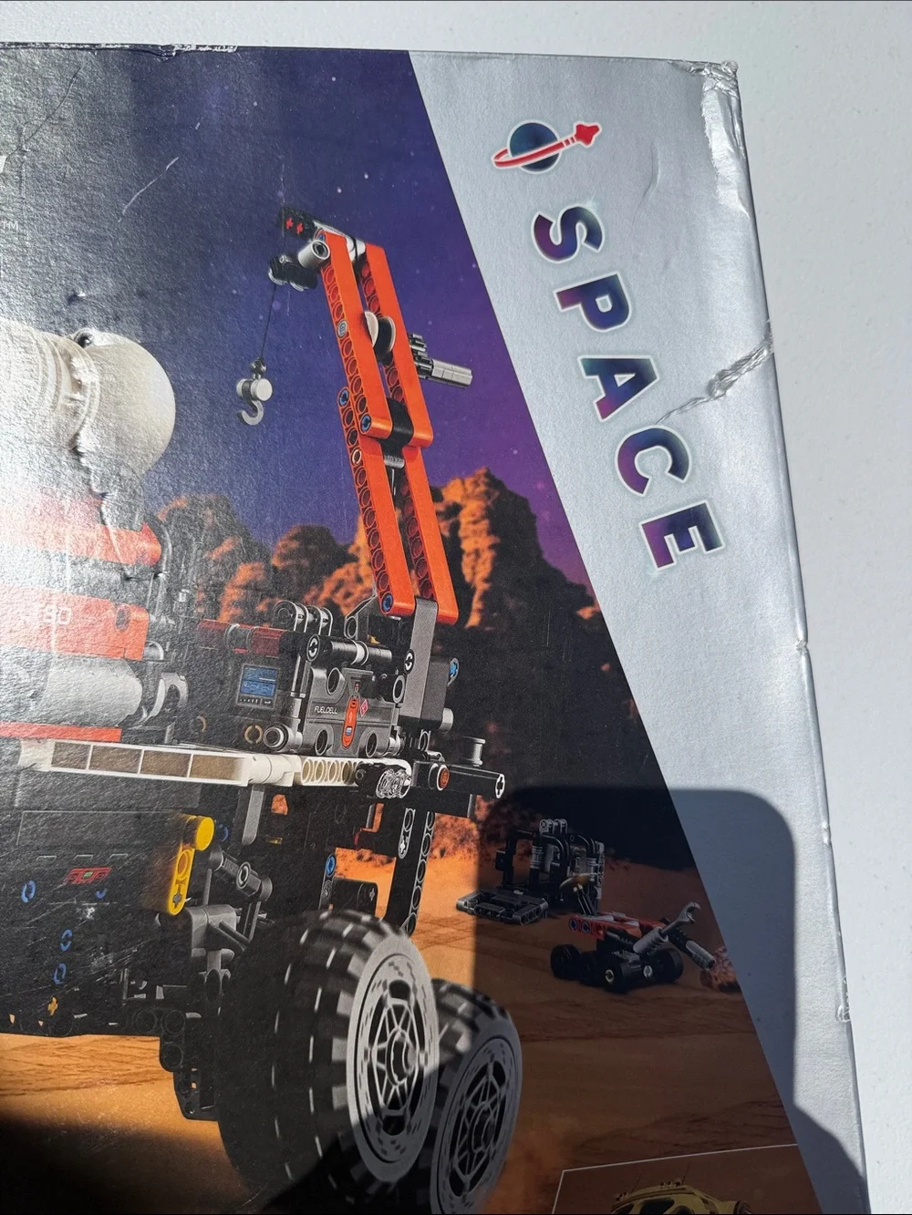 Lego Technic Mars Crew Exploration Rover in Orange, Black and White